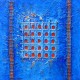 Doors Blue Elevation - Sand steel pigment - Roussillon Provence Luberon