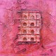 Porte - Elévation rose antique - Sable acier pigment - Roussillon Provence Luberon - Vendu